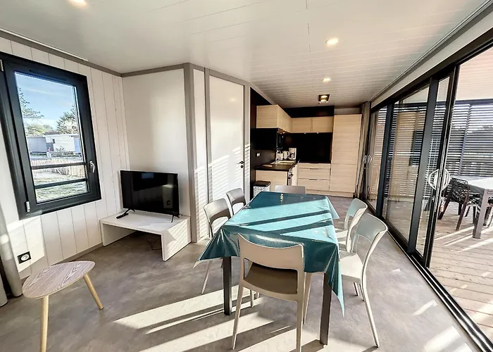 De Standing 6 Pers - Piscine Chauffee - Proche - Wifi - Parking - Terrasse Privee - Fr-1-361-476 Jullouville-les-Pins