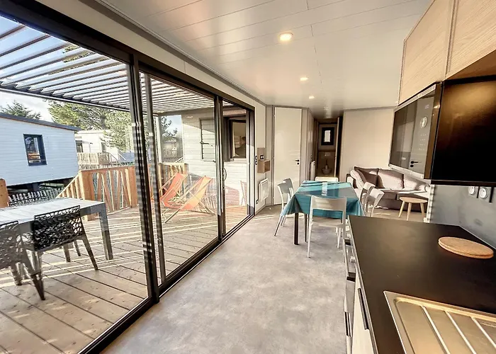 De Standing 6 Pers - Piscine Chauffee - Proche - Wifi - Parking - Terrasse Privee - Fr-1-361-476 Chalet *